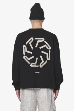 Barone Oversized Longsleeve Black