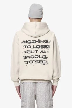 Condor Raglan Sweat Jacket Washed Dust Cream