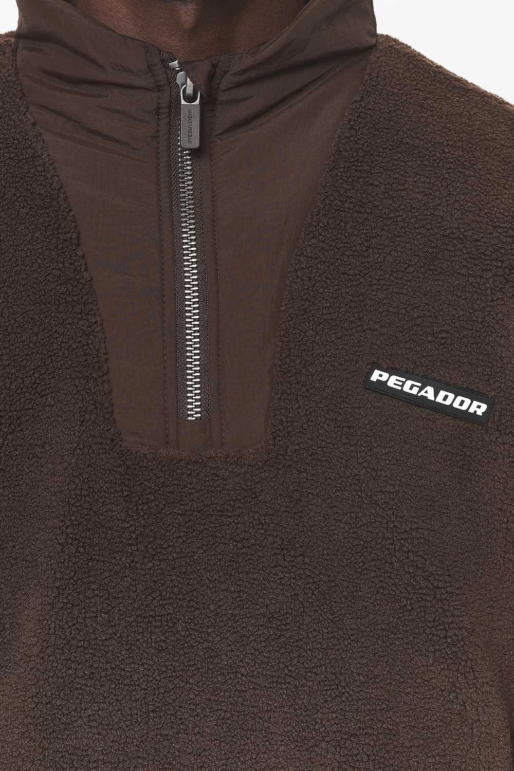 Fierro Teddy Halfzip Sweater Oak Brown 7 Fierro Teddy Halfzip Sweater Oak Brown - Image 5