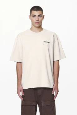 Crail Oversized Tee Washed Dust Cream 10 Crail Oversized Tee Washed Dust Cream -Pegador® PGDR DO NOT DISTURB E COMMERCE DAY 260801