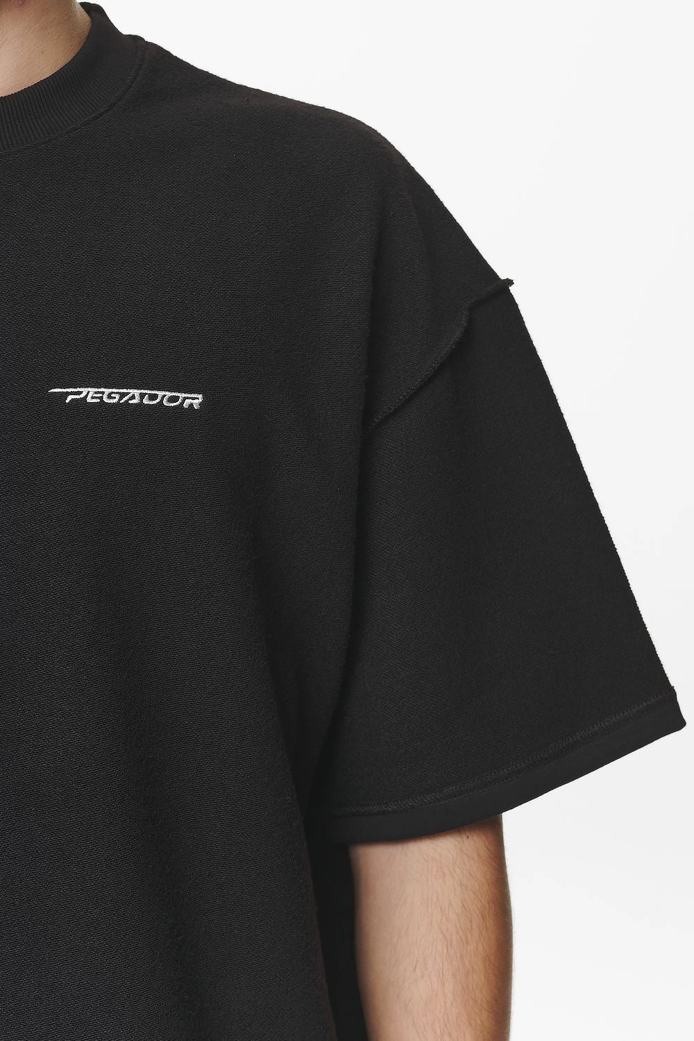 Wintor Inside Out Boxy Tee Black 7 Wintor Inside Out Boxy Tee Black - Image 5