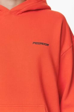 Devon Oversized Hoodie Washed Signal Red -Pegador® PGDR DO NOT DISTURB E COMMERCE DAY 260970