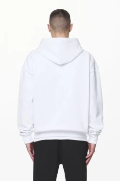 Logo Oversized Sweat Jacket White -Pegador® PGDR DO NOT DISTURB E COMMERCE DAY 261111