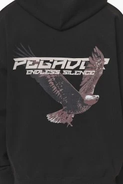 Fenton Oversized Hoodie Black -Pegador® PGDR DO NOT DISTURB E COMMERCE DAY 261151