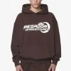 Eazor Oversized Hoodie Washed Oak Brown -Pegador® PGDR DO NOT DISTURB E COMMERCE DAY 261181 2