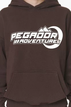 Eazor Oversized Hoodie Washed Oak Brown -Pegador® PGDR DO NOT DISTURB E COMMERCE DAY 261192