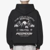 Eads Oversized Hoodie Black -Pegador® PGDR DO NOT DISTURB E COMMERCE DAY 261218