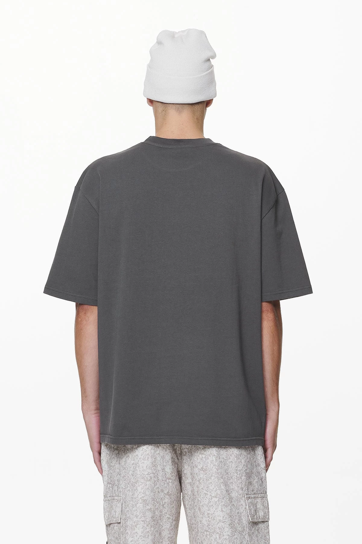 Eazor Oversized Tee Washed Volcano Grey 6 Eazor Oversized Tee Washed Volcano Grey - Image 4