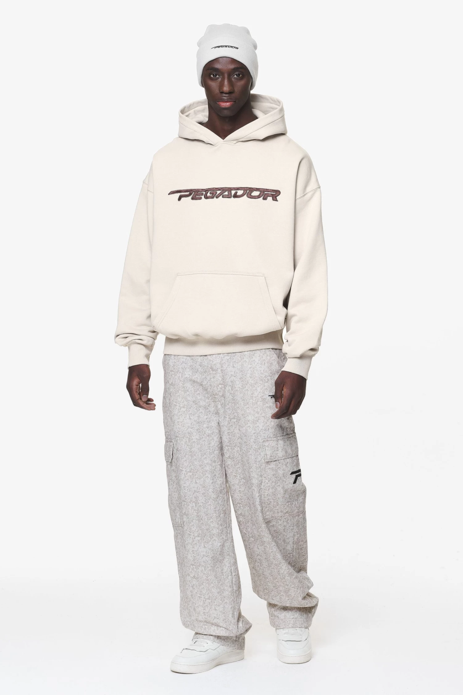 Manor Oversized Hoodie Washed Dust Cream 4 Manor Oversized Hoodie Washed Dust Cream - Image 2