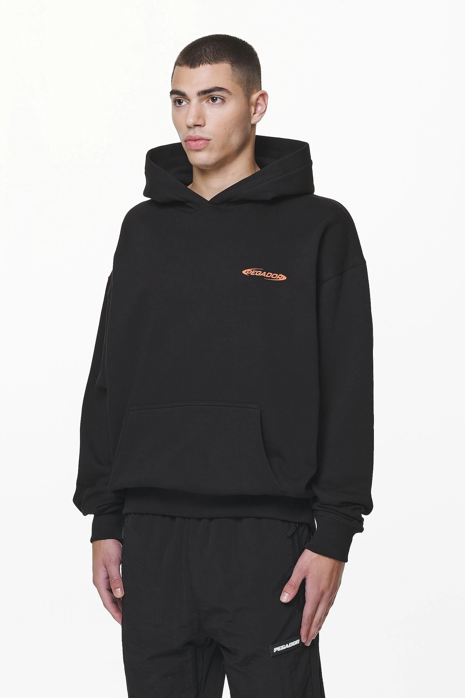 Furber Oversized Hoodie Black 6 Furber Oversized Hoodie Black - Image 4