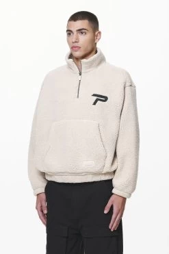 Defoe Teddy Halfzip Sweater Dust Cream -Pegador® PGDR DO NOT DISTURB E COMMERCE DAY 261806