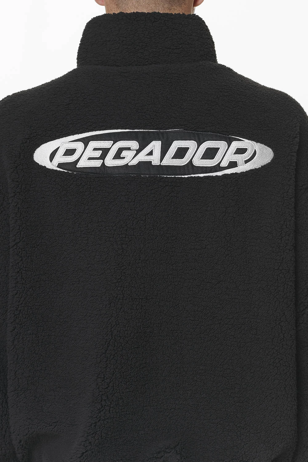 Defoe Teddy Halfzip Sweater Black 9 Defoe Teddy Halfzip Sweater Black - Image 7