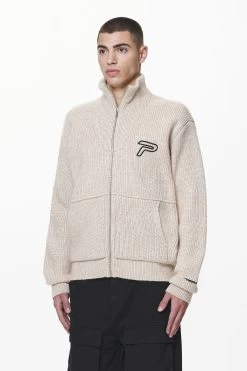 Riggo Heavy Knit Jacket Dust Cream -Pegador® PGDR DO NOT DISTURB E COMMERCE DAY 261877