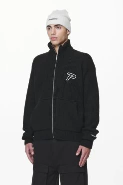 Riggo Heavy Knit Jacket Black 9 Riggo Heavy Knit Jacket Black -Pegador® PGDR DO NOT DISTURB E COMMERCE DAY 261901