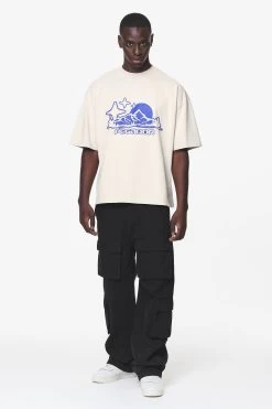 Pansy Boxy Tee Washed Dust Cream -Pegador® PGDR DO NOT DISTURB E COMMERCE DAY 261972