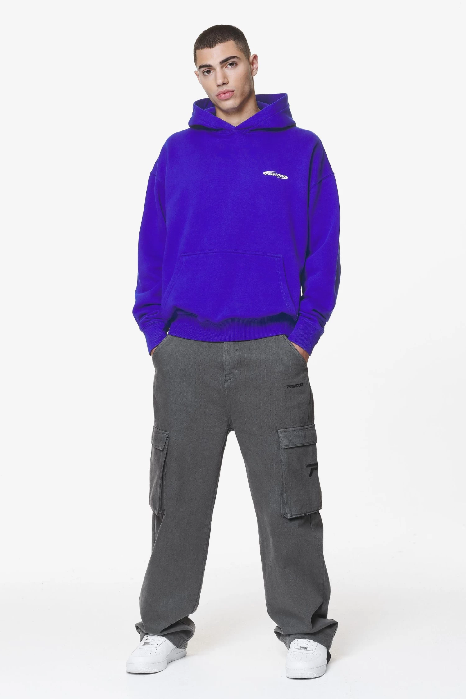 Sanit Oversized Hoodie Washed Endless Blue 4 Sanit Oversized Hoodie Washed Endless Blue - Image 2