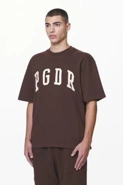 Layton Oversized Tee Washed Oak Brown -Pegador® PGDR DO NOT DISTURB E COMMERCE DAY 262153