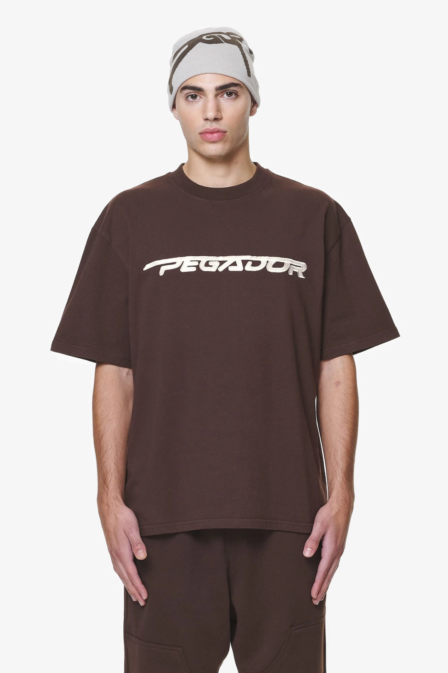 Manor Oversized Tee Washed Oak Brown 3 Manor Oversized Tee Washed Oak Brown