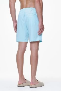 Logo Swim Shorts Riviera Blue -Pegador® PGDR LAST MINUTE E COMMERCE PANTS0968