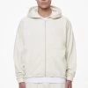 Winds Terry Raglan Sweat Jacket Cream Melange -Pegador® PGDR LAST MINUTE E COMMERCE43708 7