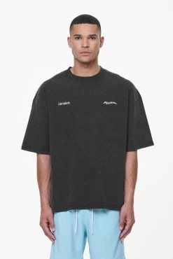 Lorna Boxy Tee Vintage Black -Pegador® PGDR LAST MINUTE E COMMERCE44925