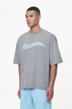 Kinley Boxy Tee Heavy Washed Cool Grey -Pegador® PGDR LAST MINUTE E COMMERCE44996