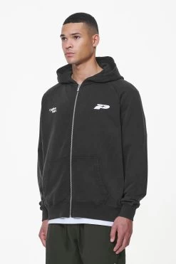 Caesar Terry Raglan Sweat Jacket Vintage Black -Pegador® PGDR LAST MINUTE E COMMERCE45077 1 6f61149f 4d9b 44ae a5c9 76d8451a00cd