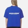 Arendal Logo Heavy Oversized Tee Washed True Blue White -Pegador® PGDR NEVER TOO LATE ECOMMERCE 2 FEMALE BLUE30