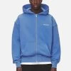 Logo Oversized Sweat Jacket Washed Retro Blue White Gum -Pegador® PGDR NEVER TOO LATE ECOMMERCE 2 MALE BLUE29 bee55f85 de98 4bee aa10 ad2b8e5b5af5