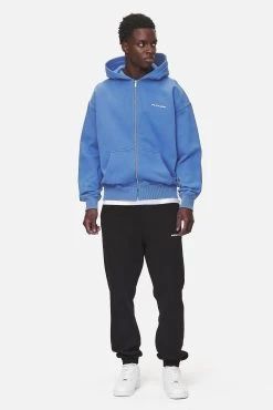 Logo Oversized Sweat Jacket Washed Retro Blue White Gum -Pegador® PGDR NEVER TOO LATE ECOMMERCE 2 MALE BLUE31