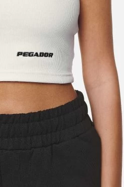 Ayla Crop Top Washed Coconut Milk Black -Pegador® PGDR NEVER TOO LATE ECOMMERCE FEMALE DAY 1138 680c33bc 79ef 4fe8 b0a5 37d8acf14ea0