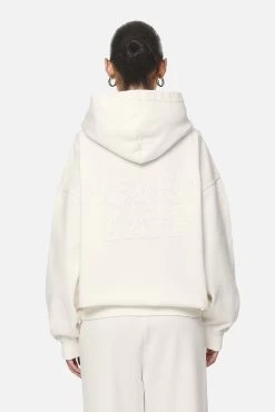 Mina Oversized Hoodie Washed Coconut Milk