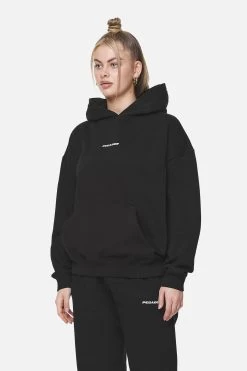 Clarita Logo Oversized Hoodie Black White Gum -Pegador® PGDR NEVER TOO LATE ECOMMERCE FEMALE DAY 1392