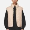 Wilton Cropped Oversized Vest Safari Sand -Pegador® PGDR NEVER TOO LATE ECOMMERCE FEMALE DAY 1424