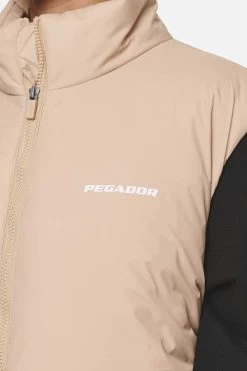 Wilton Cropped Oversized Vest Safari Sand -Pegador® PGDR NEVER TOO LATE ECOMMERCE FEMALE DAY 1444