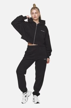 Villa High Waisted Sweat Pants Black White Gum -Pegador® PGDR NEVER TOO LATE ECOMMERCE FEMALE DAY 1527