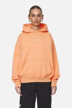 Atna Logo Oversized Hoodie Washed Apricot White -Pegador® PGDR NEVER TOO LATE ECOMMERCE FEMALE DAY 1639