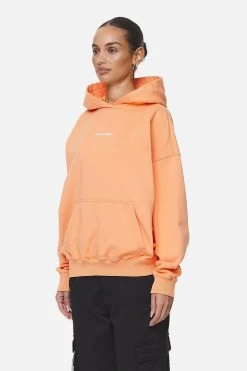 Atna Logo Oversized Hoodie Washed Apricot White -Pegador® PGDR NEVER TOO LATE ECOMMERCE FEMALE DAY 1640