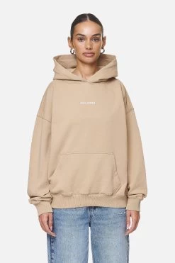 Atna Logo Oversized Hoodie Washed Safari Sand White -Pegador® PGDR NEVER TOO LATE ECOMMERCE FEMALE DAY 2237 2e2dca20 613a 4822 97fd e296f96cb324