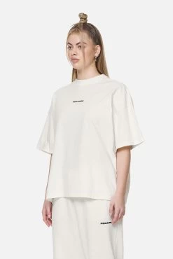 Arendal Logo Heavy Oversized Tee Washed Coconut Milk Black -Pegador® PGDR NEVER TOO LATE ECOMMERCE FEMALE DAY 2249