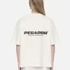 Arendal Logo Heavy Oversized Tee Washed Coconut Milk Black -Pegador® PGDR NEVER TOO LATE ECOMMERCE FEMALE DAY 2255