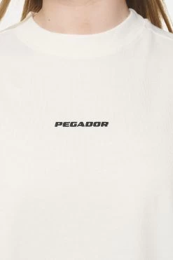 Arendal Logo Heavy Oversized Tee Washed Coconut Milk Black -Pegador® PGDR NEVER TOO LATE ECOMMERCE FEMALE DAY 2260