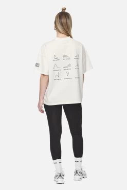 Idalia Heavy Oversized Tee Washed Coconut Milk -Pegador® PGDR NEVER TOO LATE ECOMMERCE FEMALE DAY 2284