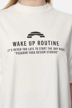 Idalia Heavy Oversized Tee Washed Coconut Milk -Pegador® PGDR NEVER TOO LATE ECOMMERCE FEMALE DAY 2287