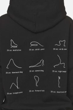 Idalia Oversized Hoodie Black -Pegador® PGDR NEVER TOO LATE ECOMMERCE FEMALE DAY 2341