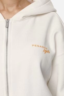 Berri Oversized Zip Hoodie Washed Coconut Milk -Pegador® PGDR NEVER TOO LATE ECOMMERCE FEMALE DAY 237