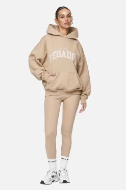 Wayruna Oversized Hoodie Washed Safari Sand -Pegador® PGDR NEVER TOO LATE ECOMMERCE FEMALE DAY 2506