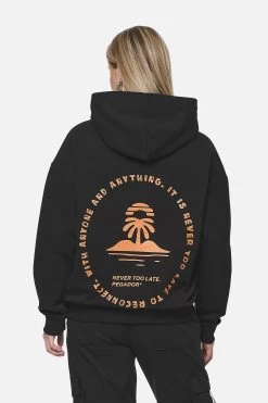 Palmyra Oversized Hoodie Black