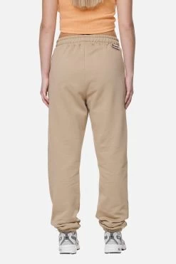 Julago High Waisted Sweat Pants Washed Safari Sand -Pegador® PGDR NEVER TOO LATE ECOMMERCE FEMALE PANTS DAY 222