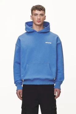 Bass Oversized Hoodie Washed Retro Blue -Pegador® PGDR NEVER TOO LATE ECOMMERCE MALE BLUE40